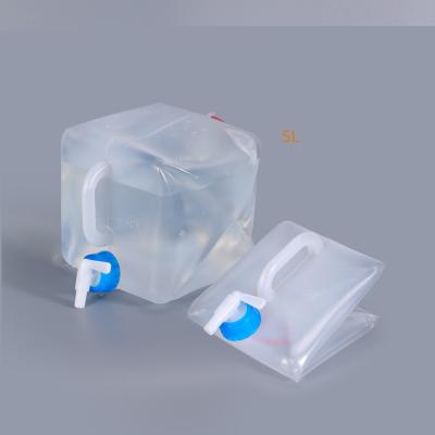 Cina Logo personalizzato Contenitore pieghevole per l'acquisto dell'acqua Collabile 5L 10L 20L Plastico Jerry Can in vendita