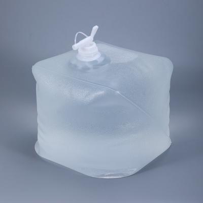 China 20L Capacidad UMETASS Bolsa de plástico plegable portátil HDPE de grado alimenticio para acampar en venta