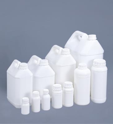 China 500ML Fluorinated Plastic HDPE Bottle Permeation Resistant for sale