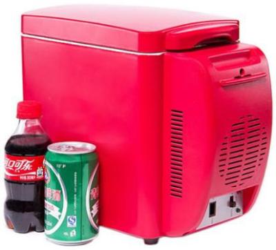 China ABS 6L Mini Refrigerator Freezers Small Portable Car 12v Fridge Freezer Camping Deep Fridge for sale