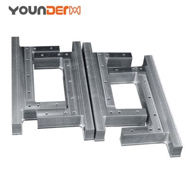 China Large Aluminum Gantry CNC Machining And Fabrication For 1 Meter Machine Guide Parts 5G Cavity for sale