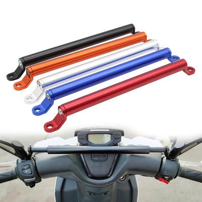 China Motorcycle Tank Raising OEM Motorcycle Safety Handlebar Crossbar Balance Bar, Aluminum Motorcycle Bike Balance Cross Handle Bar for sale