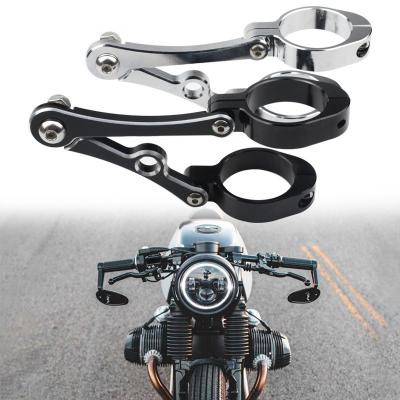 China Aluminum Motorcycle Light Bracket Manufacturer, China Motorcycle Bracket CNC Base For Universal Fit for sale