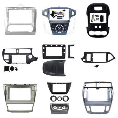 China car radio screen car radio frame car dvd frame FOR VW OPEL SKODA BENZ TOYOTA HONDA NISSAN MAZDA MITSUBISHI SUZUKI KIA HYUNDAI FORD CHEVROLET BMW for sale