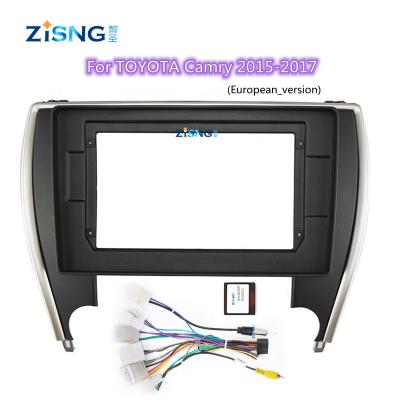 China For Car Radio Screen Car DVD Player With Cable Fascial View Dash Kits Car Wiring For Toyota Camry 2015-2017 (European_version) for sale