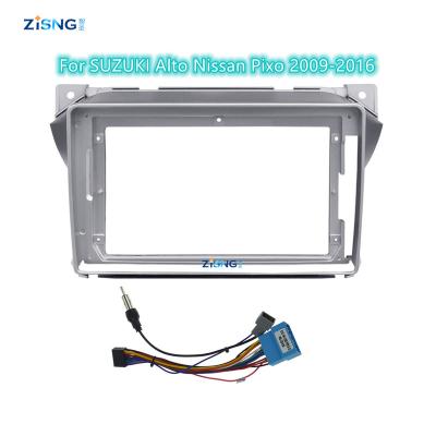 China Car Display Cable & Bracket In-Vehicle Display Cable Fascial View Dash Kits Car Repair Wiring For SUZUKI Alto Nissan Pixo 2009-2016 for sale