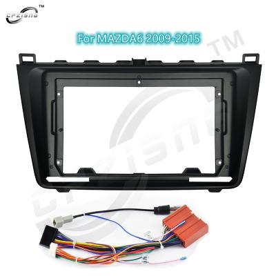 China For Car Radio Screen Car Android Visual Radio Player With Cable Fascial View Dash Kits Car Wiring For MAZDA 6 2009-2015 for sale