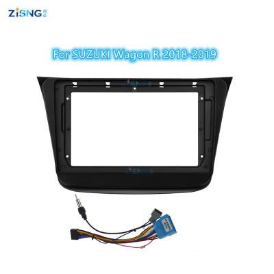 China For Car Radio Screen Car DVD Player With Cable Fascial View Dash Kits Car Wiring For SUZUKI Wagon R 2018-2019 for sale