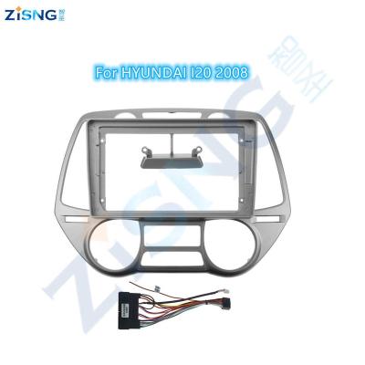 China For car radio screen car navigation cable Fascial view dashboard kits car wiring for HYUNDAI I20 2008 for sale