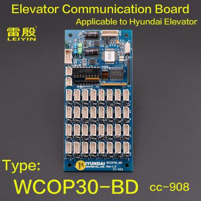 China Contemporary 1pcs applicable to Hyundai elevator communication card button expansion board TYPE WCOP30-BD CC-908 elevator control panel for sale