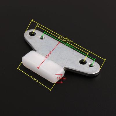 China Contemporary 1pcs Applicable to Hyundai Elevator Door Slider Landing Foot Car Lobby Door Slider Nylon Plastic Material for sale