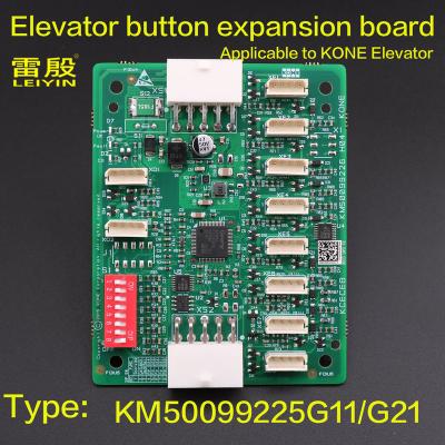 China 1pcs contemporary applicable to KONE elevator communication card button expansion board TYPE KCECEB elevator control panel KM50099225G11/G21 for sale