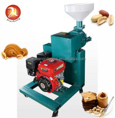 China Small Snacks Factory Price Commercial Gasoline Peanut Butter Making Machine for sale