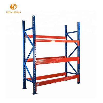 China Heavy Duty Corrosion Protection HEDA Factory Supermarket Warehouse Steel Storage Rack for sale