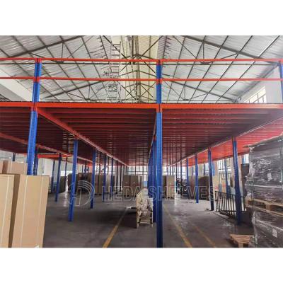 China 2021 Customized Corrosion Protection Storage Mezzanine Stacking Racks & Mezzanine shelves and racking system for sale