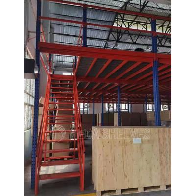 China Corrosion Protection Industrial Steel Mezzanines Work Decks And Terrace Mezzanine for sale