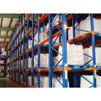 China Corrosion Protection Wholesale Storage Heavy Duty Steel Drive In Racking Warehouse for sale