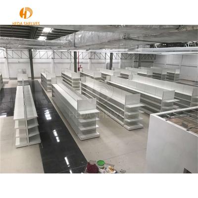 China China Supplier Double Sided Single Sided Customized Grocery Stores Shelf Supermarket Shelves Supermarket Gondola Shelving For Sale for sale