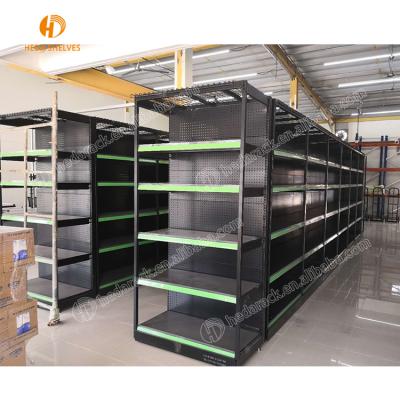 China Beautiful Single Sided Double Sided Good Prices Gondola Supermarket Store Rack / Shelf For Sale for sale