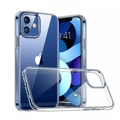 China Anti-drop Drop Shipping Clear Transparent TPU Bumper Cover Shockproof Case Fundas Para For Iphone 11 12 13 pro max for sale