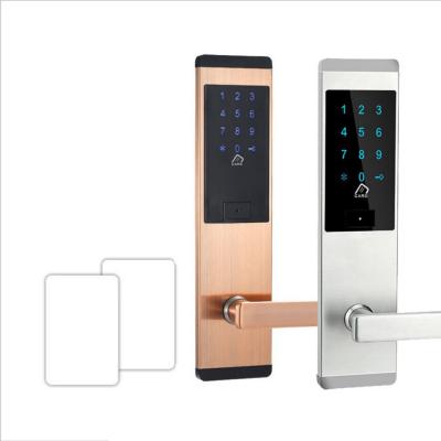 China Apartment Waterproof Keyless Electric Smart Door Lock For Hotel Password Door Lock for sale