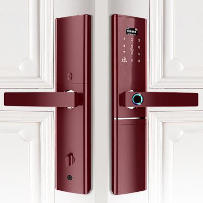 China Apartment Electronic Fingerprint Smart Digital Door Lock for sale