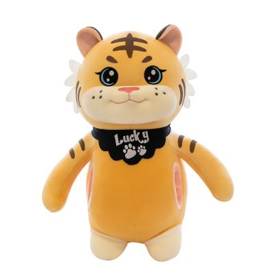 China Gifts or Promotion China Manufacture High Quality Plush Cartoon Animal Toys Baby Gift Soft Plush Tiger Doll for sale