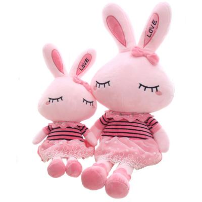 China Promotion Plush Toy Wwighted Animal Soft Beanie Rabbit Stuffed Baby Toys Kids Gifts or Toys for sale