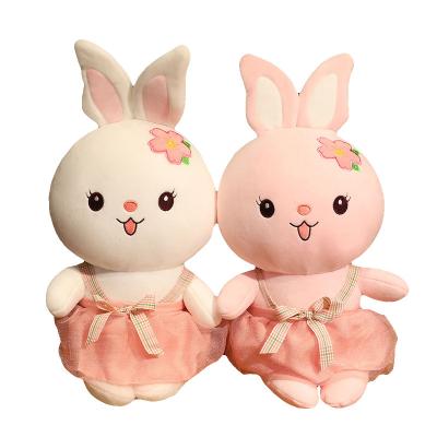 China Custom Soothing Toys Rabbit Plush Stuffed Doll Toys Lovely Sitting Plush For Baby Kids Gifts Toy OEM Customized for sale