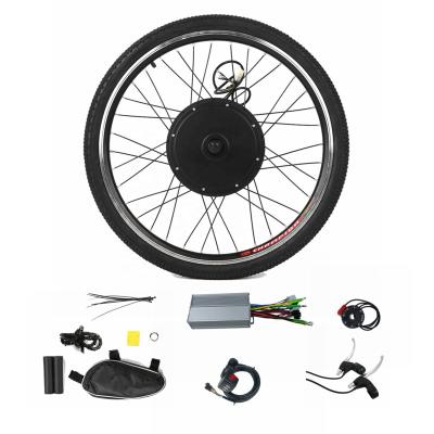 China High Power Ebike Kit 48v 1500w Electric Wheel Kit Brushless Gearless Hub Motor Conversion Kit For 20