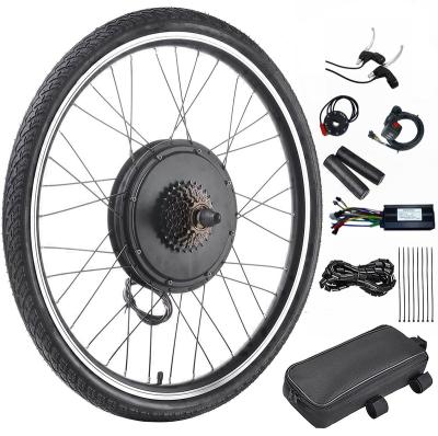 China Electric Bicycle Kit 36v 500w Brushless Gearless Hub Motor Wheel Kit For 26