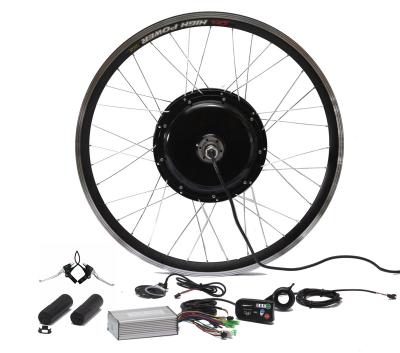 China Electric ebike conversion kit 48v 500w Diy bicycle front wheel motor rear wheel motor conversion kit with 20