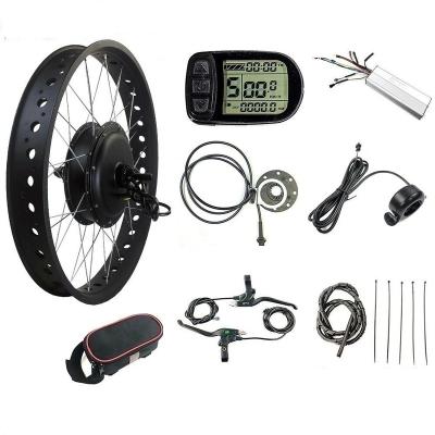 China Mayebikes 55-75KM/h Fat Bike Motor 72V 3000W Hub Motor Wheel 72V 3000W Hub Motor Electric Bike Kit 170mm Rear for sale