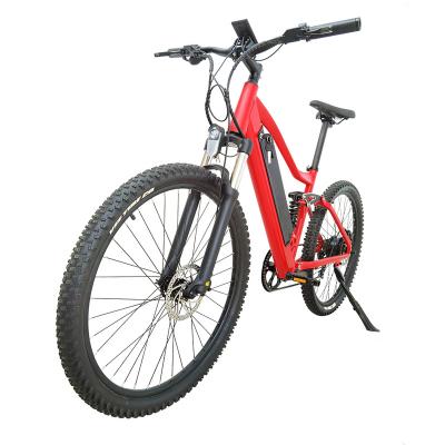 China Electric mountain bike 27.5 inch full suspension mountain bike 36v 350w rear hub motor mtb electric ebike for sale for sale