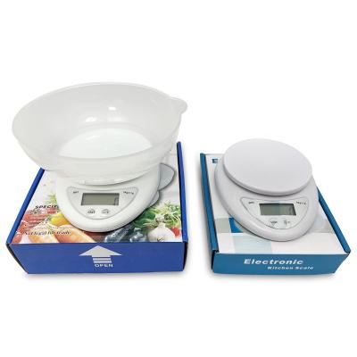 China With Scale Tray Kitchen scale weight baking mini food scale home kitchen with bowl electronic bench scale for sale