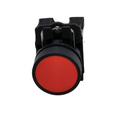 China Momentary Red Color XB5 Series Momentary Push Button Switch 1NO+1NC 22mm 22mm Push Button Switch XB5 AA45 With 1NO 1NC for sale