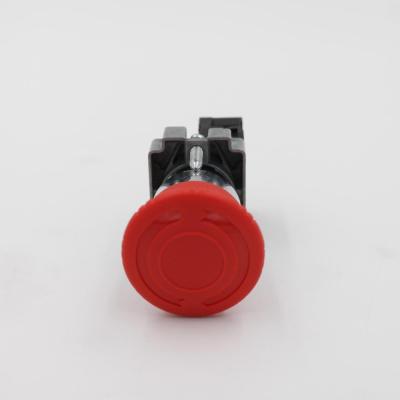 China 1NC xb2 XB2-BS542 emergency momentary push button switch with 22mm emergency push button switch for sale