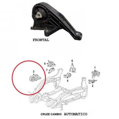 China Car Engine Parts 13248493 Front Engine Mount For Chevrolet Cruze 1.4L 1.8L Cruze Limited 2009 2016 Auto for sale