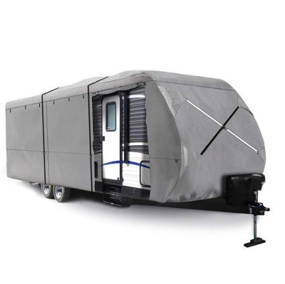 China Newly Developed Nonwoven Waterproof Caravan Cover RV Cover Car Trailer Covers Caravan Cover for sale