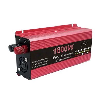 China Home Appliance/Solar Power System 12V 24VDC Pure Sine Wave 110V 220V AC Power Inverter 800W/3000W Car Charger Battery for sale