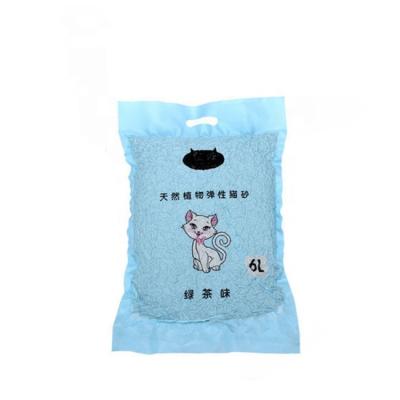 China Pet Manufacturer Wholesale 3mm Viable Tofu Cat Litter for sale