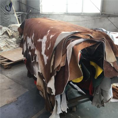 China Wholesale price anti-skid high quality real hair on cowhide buy real fabric cowhide leather manufacturer for sale