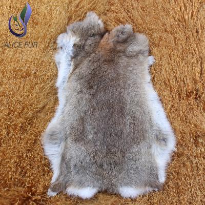 China Auto Upholstery Low Price Hot Selling Brown Rabbit Fur Skin Rabbit Skin For Men's Clothes for sale