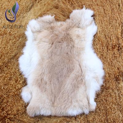 China Automatic Upholstery Factory Price Animal Fur 100% Real Rabbit Fur Skin Men For Winter Clothes for sale