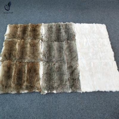 China Wholesale Excellent Quality Rabbit Fur Natural Natural Flat Fur Skin Eco-Friendly Rabbit Fur Hides for sale