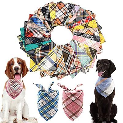 China Sustainable Custom Colorful Printed Cozy Cat Dog Luxury Bandanas Sublimation Pet Triangle Scarf for sale