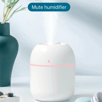 China USB LED Mini H2O Portable Car Table Air Humidifier Small Mist Diffuser Oil Aroma Humificador Hot Cool Maker For Car for sale