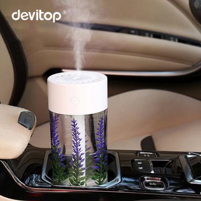 China Car Bases Table Home Humidifiers USB Recharge Cold Scent Difusor Mist Aroma Diffuser Air Humidifier Small for sale