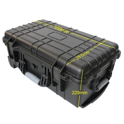 China 559*351*229mm Quality Guarantee Storage Eco-friendly Solid Plastic Case Explosion-proof Dustproof Shockproof Waterproof for sale