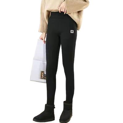 China Fleece lined Amazon hot sale women's winter sports pants tiktok tight fitness leggings for sale